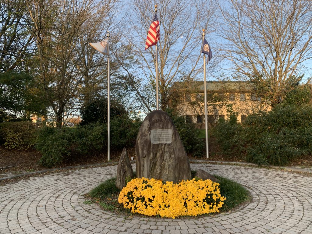 Election Day at the Great Falls Freedom Memorial, November 3, 2020